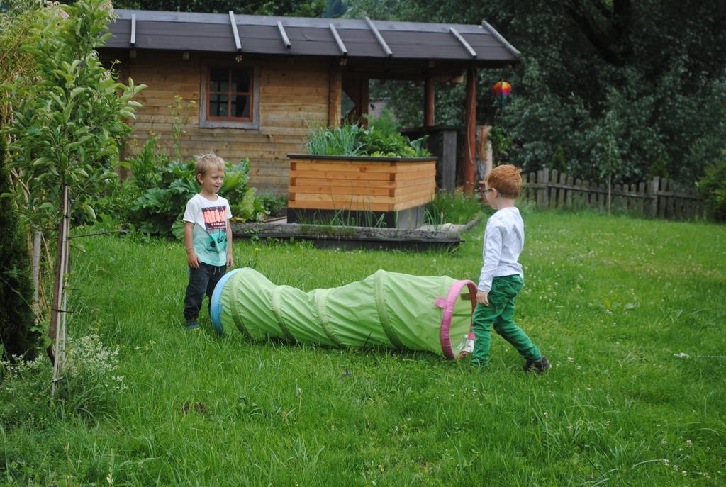 Familien-Bauernhof Neumoar Daire Sankt Johann im Pongau Dış mekan fotoğraf