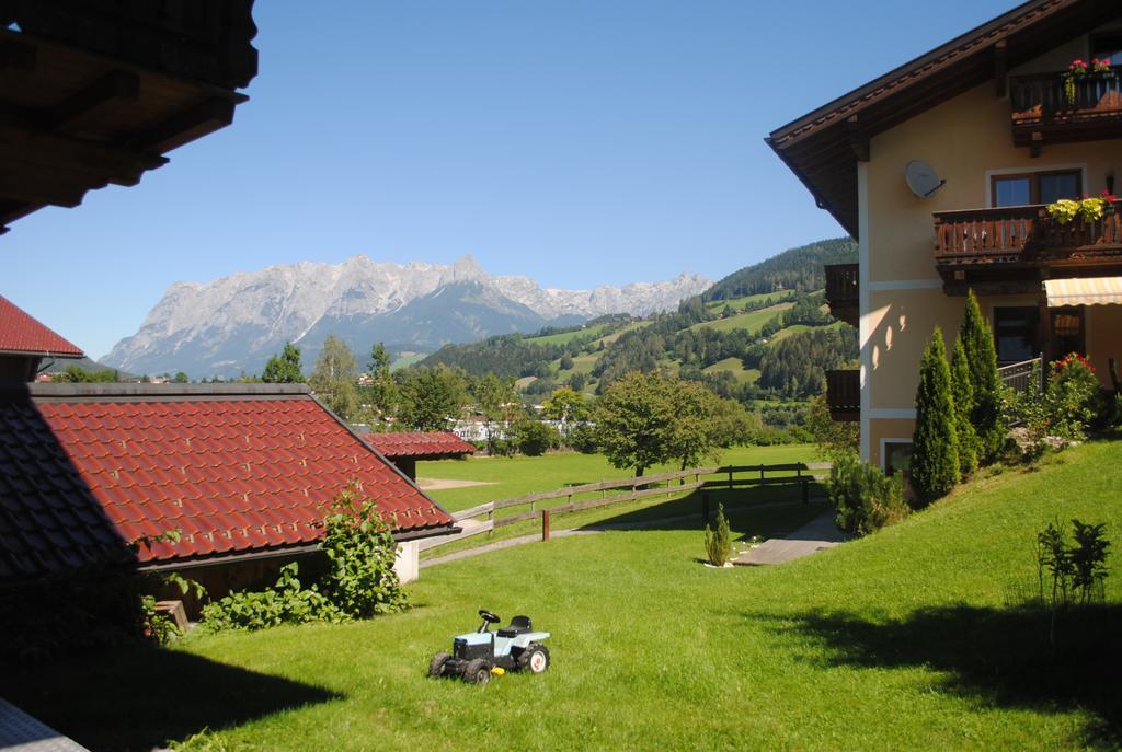 Familien-Bauernhof Neumoar Daire Sankt Johann im Pongau Dış mekan fotoğraf