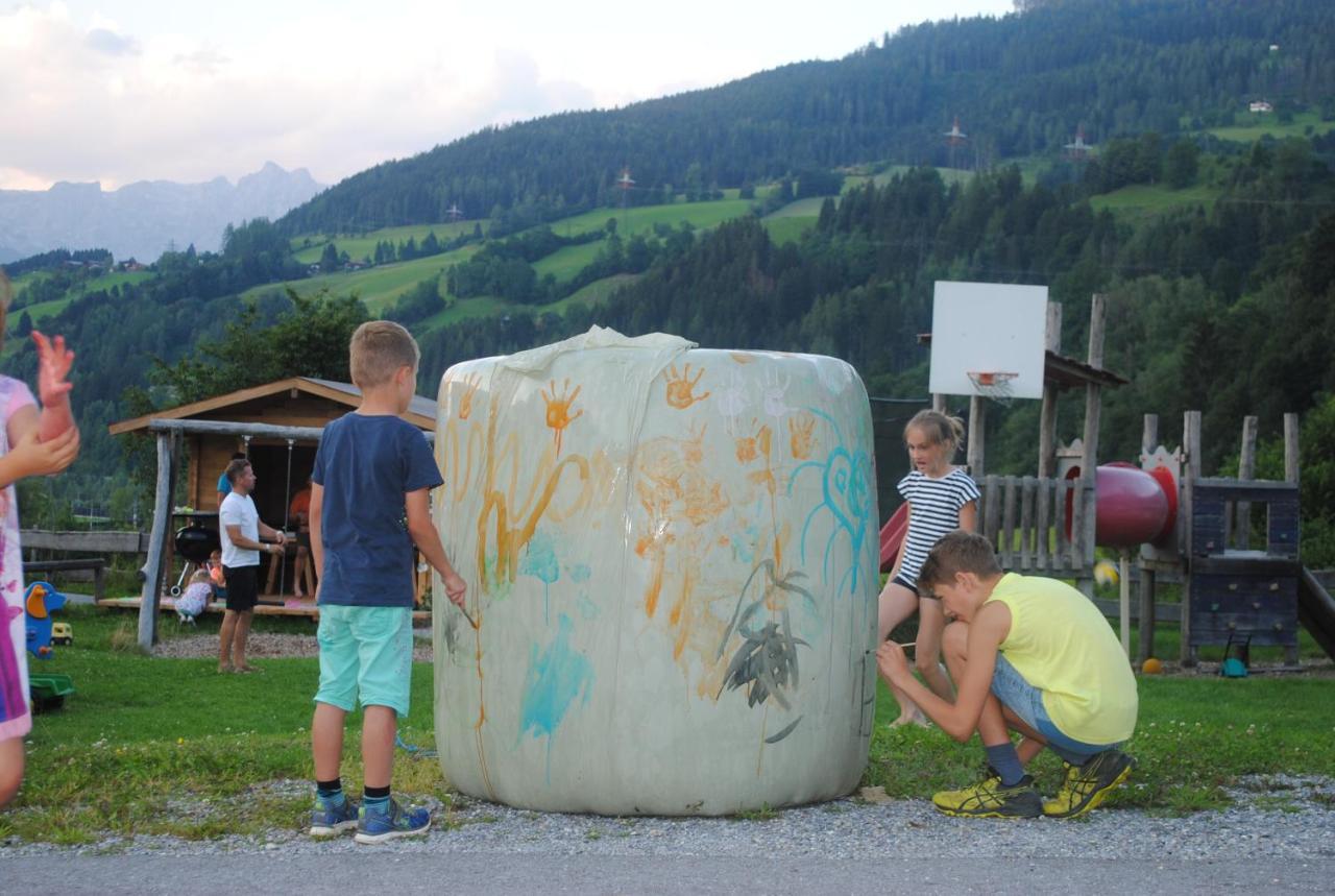 Familien-Bauernhof Neumoar Daire Sankt Johann im Pongau Dış mekan fotoğraf