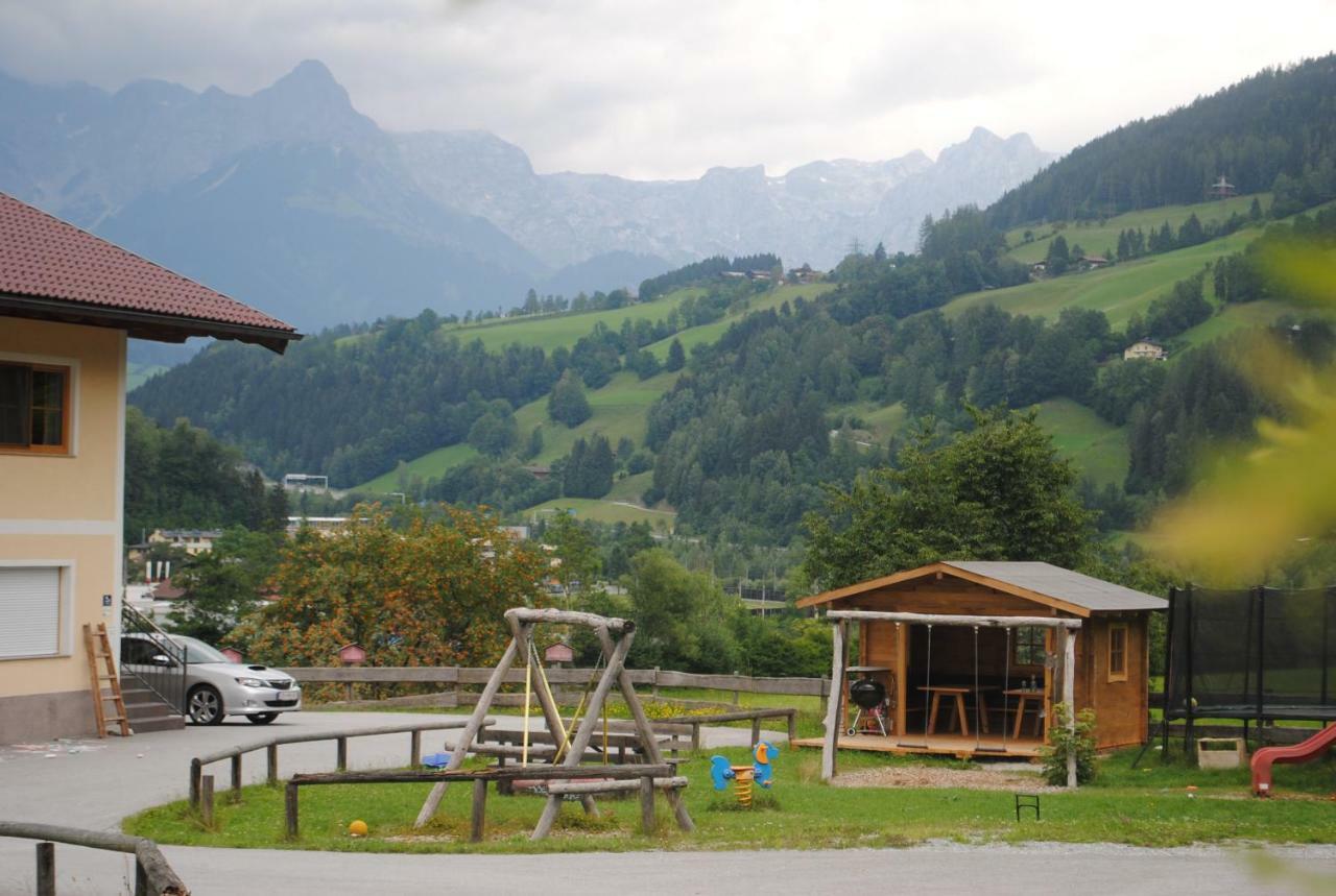 Familien-Bauernhof Neumoar Daire Sankt Johann im Pongau Dış mekan fotoğraf